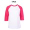 Cottonbell® ladies Three-Quarter Sleeve Baseball Tee pack of 6